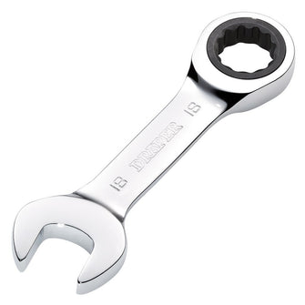 Draper Hi-Torq Metric Stubby Ratchet Combination Spanner 18mm