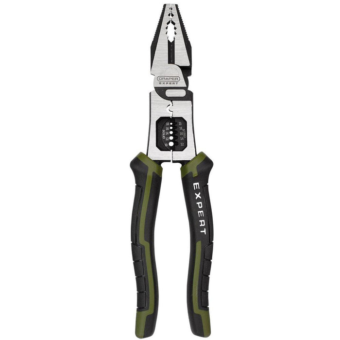 Draper Expert Combination Pliers with Wire Stripper 200mm
