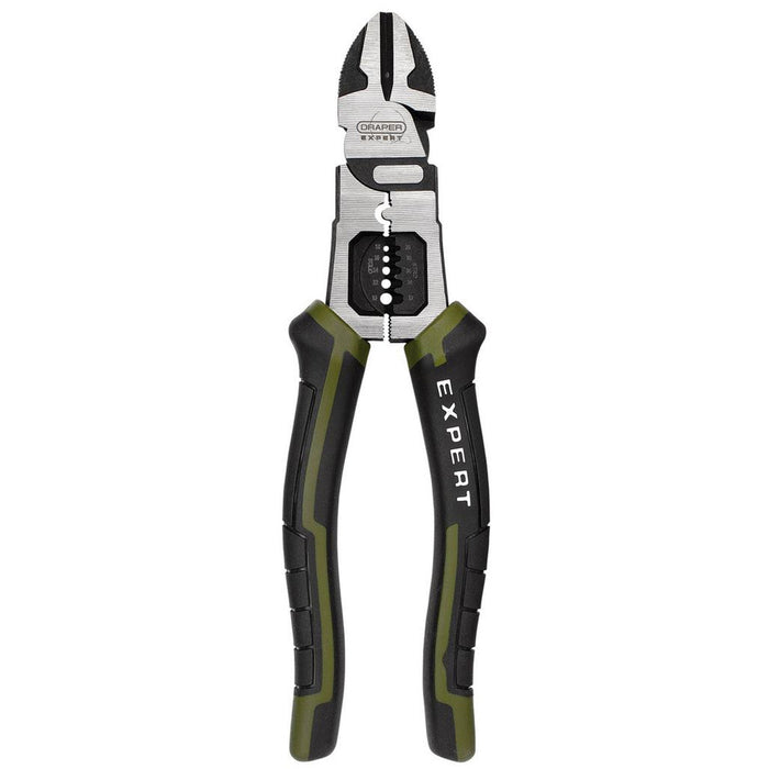 Draper Expert Side Cutters with Wire Stripper 200mm