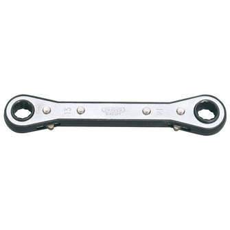 Draper Tools Ratcheting Ring Spanner (13mm x 14mm)
