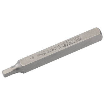 Draper 5mm x 75mm Hexagonal 10mm Insert Bit for Mechanics Bit Sets