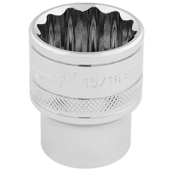 Draper Tools 1/2 Square Drive Hi-Torq® 12 Point Socket (15/16)