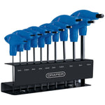 Draper Tools Metric T-Handle Hexagon Key Set (10 Piece)