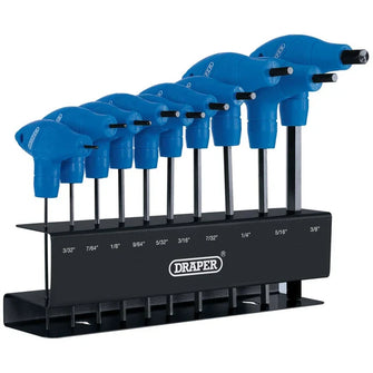 Draper Tools Imperial T-Handle Hexagon Key Set (10 Piece)