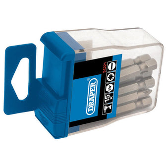 Draper Tools 1/4 Hex. Assorted Insert Bits in Plastic Storage Case (15 PIECE)