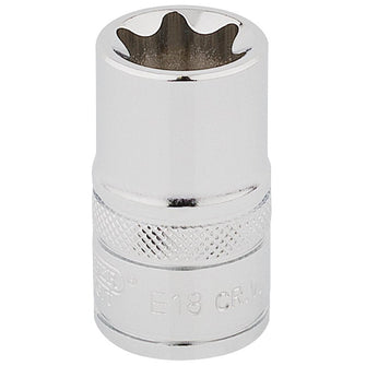 Draper Tools 1/2 Square Drive Draper TX-STAR® Socket (E18)