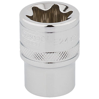 Draper Tools 1/2 Square Drive Draper TX-STAR® Socket (E24)