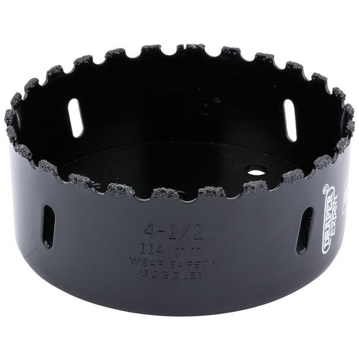 Draper Tools Expert 114mm Tungsten Carbide Grit Hole Saw