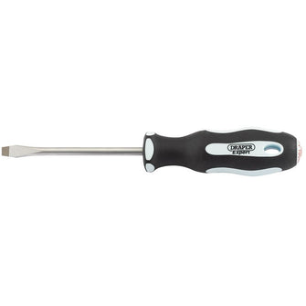 Draper Tools Expert Plain Slot 6.5 x 100mm Soft Grip Screwdrivers
