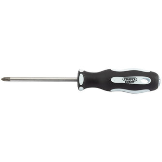 Draper Tools Expert Cross Slot No:2 x 100mm Soft Grip Screwdrivers