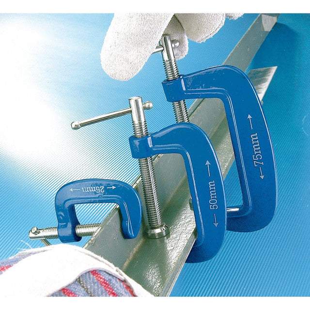 Draper Tools C Clamp Set, 3 Pce