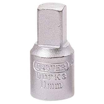 Draper Tools 11mm Square 3/8 Square Drive Drain Plug Key