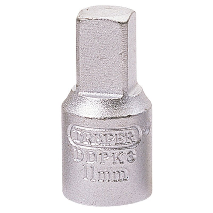 Draper Tools 11mm Square 3/8 Square Drive Drain Plug Key