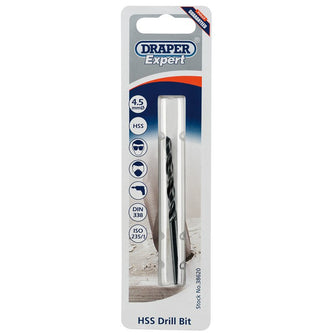 Draper Tools Expert 4.5mm HSS Drill
