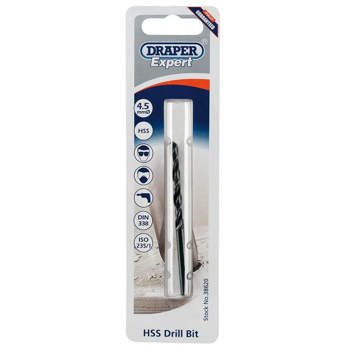 Draper Tools Expert 4.5mm HSS Drill