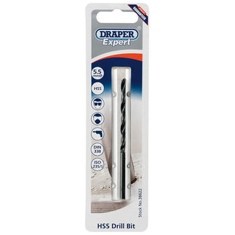 Draper Tools Expert 5.5mm HSS Drill