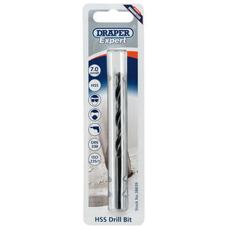 Draper Tools Expert 7.0mm HSS Drill