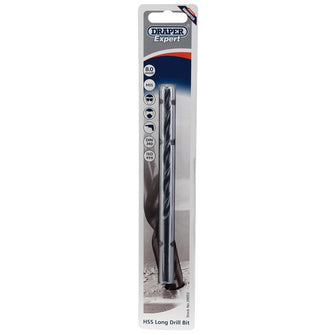 Draper Tools Expert 8.0 X 165mm HSS Extra Long Drill Bit