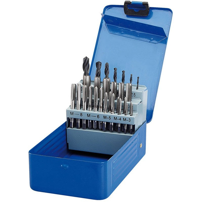 Draper Tools Metric Tap and HSS Drill Set (28 Piece)