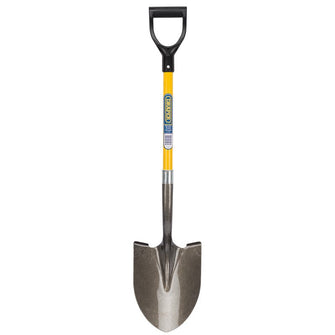 Draper Tools Round Point Shovel with Fibreglass Shaft