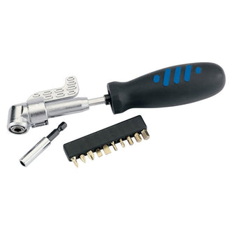 Draper Tools 3 in 1 Angle Screwdriver Set (14 Piece)
