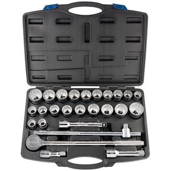 Draper Tools 3/4 Sq. Dr. Combined MM/AF Socket Set (26 Piece)