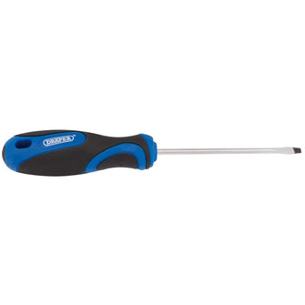 Draper Tools 3.2 x 75mm Plain Slot Screwdriver with Soft Grip Handles