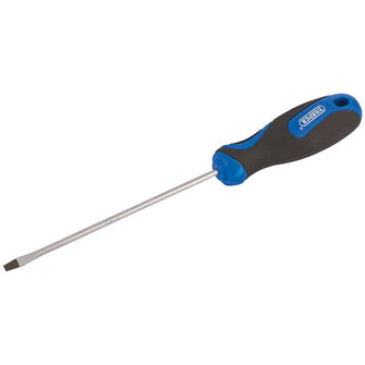 Draper Tools 3.2 x 100mm Plain Slot Screwdriver with Soft Grip Handles