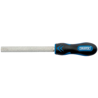 Draper Tools 140mm Soft Grip Half Round Tiling File