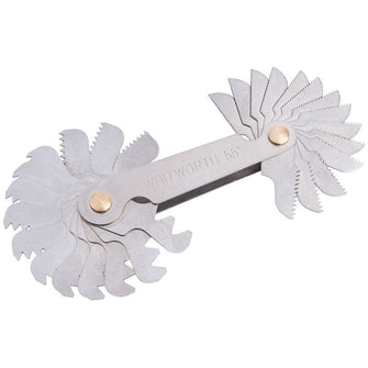Draper Tools 28 Blade 4 - 62 tpi UNF and UNC Screwpitch Gauge Set