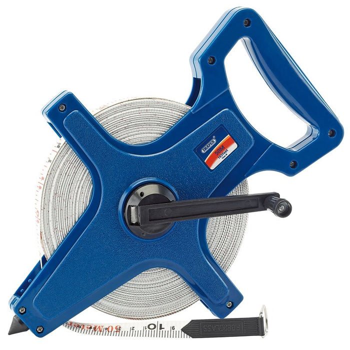 Draper Tools 50M/165ft Fibreglass Surveyors Tape
