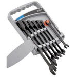 Draper Hi-Torq® Metric Ratcheting Combination Spanner Set, 7 Pce