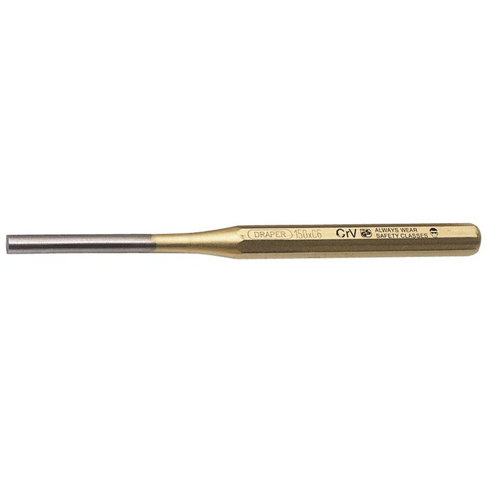 Draper Tools Expert 6mm x 150mm Octagonal Parallel Pin Punch