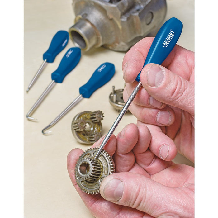 Draper Tools Mini Hook and Pick Set, 4 Pce