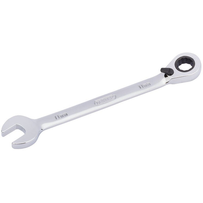 Draper Tools 11mm Draper Hi-Torq® Metric Reversible Ratcheting Combination Spanner