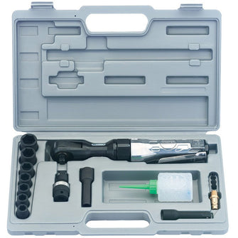 Draper 3/8" Square Drive Reversible Air Ratchet Kit (15 Piece)