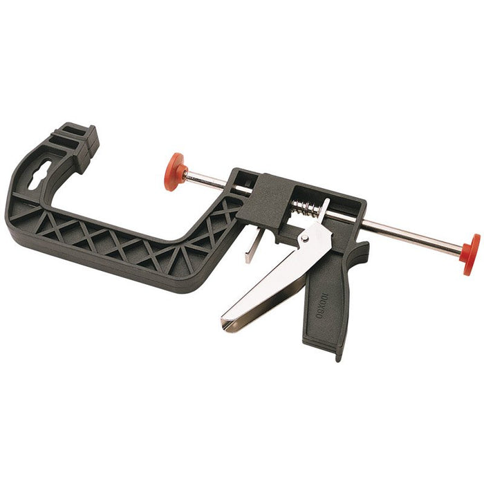 Draper Tools 100mm 75mm Capacity Plastic Body Speed Clamp