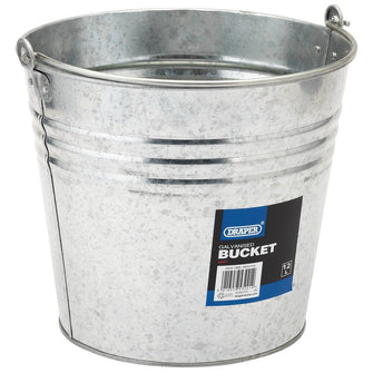 Draper Tools Galvanised Steel Bucket (12L)
