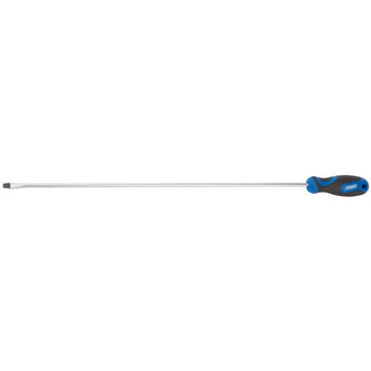 Draper Tools 6.0 x 450mm Plain Slot Screwdriver with Soft Grip Handles