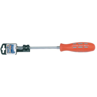 Draper Tools Plain Slot Flared Tip Mechanics Screwdriver (8mm x 150mm)