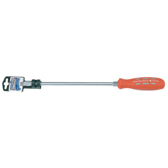 Draper Tools Plain Slot Flared Tip Long Pattern Mechanics Screwdriver (9.5mm x 250mm)