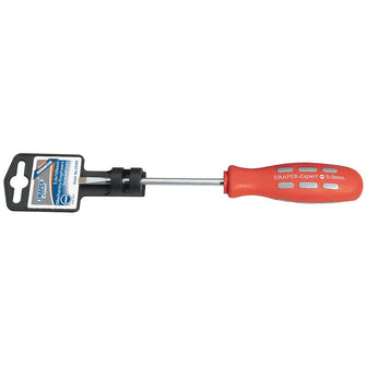 Draper Tools 5mm x 100mm Plain Slot Parallel Tip Mechanics Screwdriver