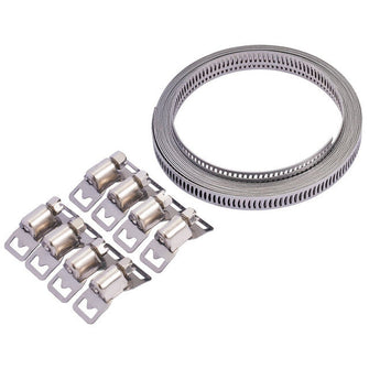 Draper Tools 8mm Wide Hose Clamp Set