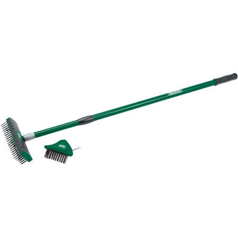Draper Tools Paving Brush Set with Twin Heads and Telescopic Handle