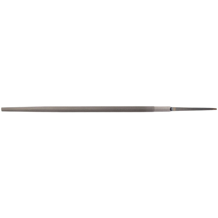 Draper Second Cut Round File 12 x 200mm 60255, 12 Pce