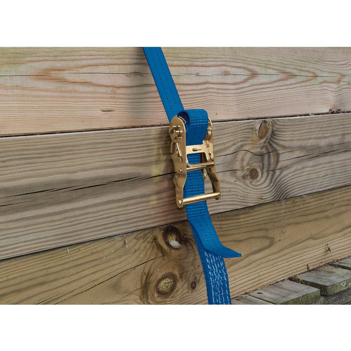 Draper Tools Ratchet Tie Down Strap, 6m x 35mm, 1000kg