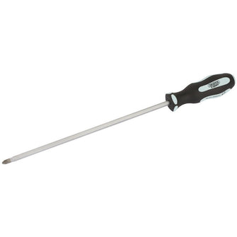 Draper Tools Pound Thru PZ TYPE No:2 x 250mm Soft Grip Screwdriver