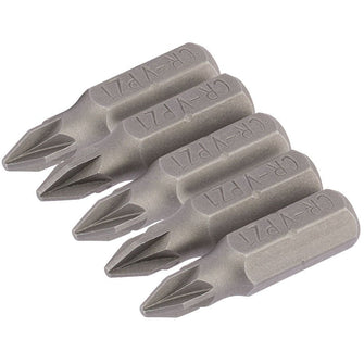 Draper Tools No.1 1/4 Hex. PZ Type Insert Bit 25mm Long x 5