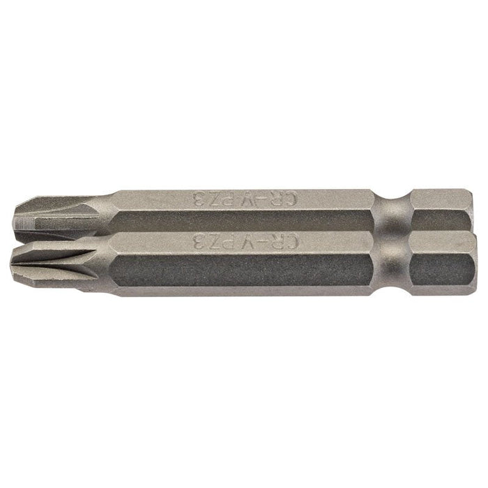 Draper Tools No.3 1/4 Hex. PZ Type Insert Bit 50mm Long x 2