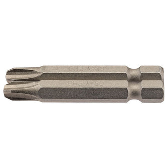 Draper Tools No.3 1/4 Hex. Cross Slot Insert Bit 50mm Long x 2